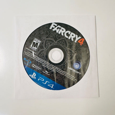 Far Cry 4 (Sony PlayStation 4, PS4 2014) Disc