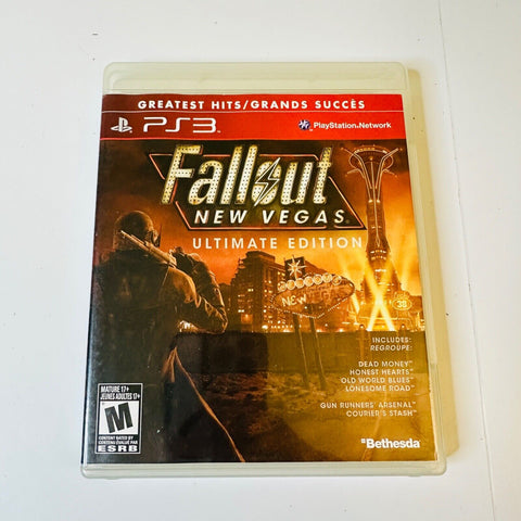 Fallout: New Vegas Ultimate Edition PlayStation 3, PS3, Case Manual Only No Game