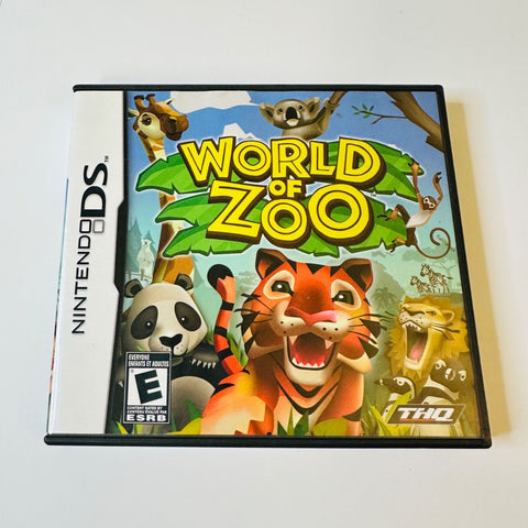 World of Zoo (Nintendo DS, 2009) 3DS, CIB, Complete, VG
