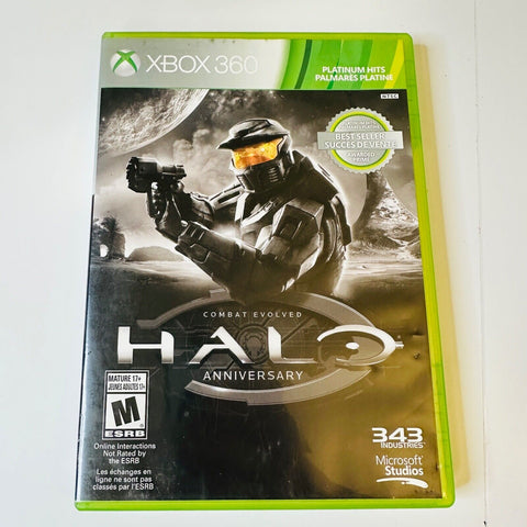 Halo: Combat Evolved Anniversary (Xbox 360) CIB, Complete, Disc Surface As New!