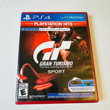 Gran Turismo Sport Playstation Hits (PlayStation 4, 2017) CIB, Complete, VG