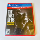 The Last of Us - Remastered (Sony PlayStation 4, Ps4 2018) CIB, Complete, VG