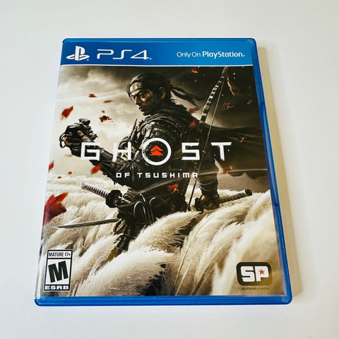 Ghost of Tsushima (Sony PlayStation 4, PS4 2020) CIB, Complete, VG