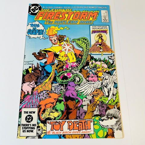 Firestorm, The Fury of The Nuclear Man #25 DC Comics Cnd. Newsstand 7/1984 (VF+)
