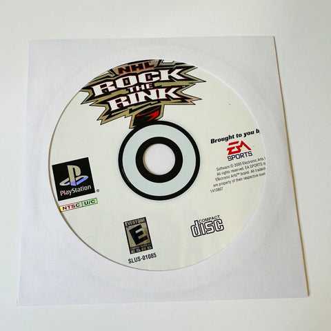 NHL Rock the Rink (Sony PlayStation 1, 2000) PS1, Disc Surface Is As New!