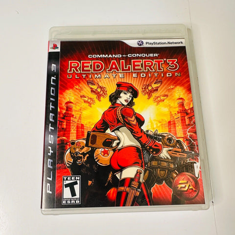 Command & Conquer: Red Alert 3 Ultimate Edition (PS3 PlayStation 3) CIB, VG