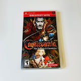 Castlevania: The Dracula X Chronicles (Sony PSP, 2007) CIB, Complete, VG