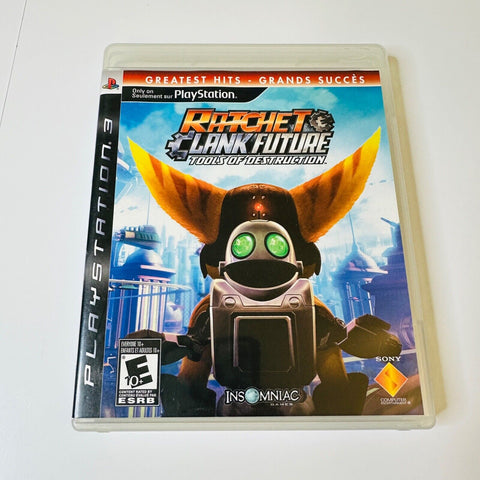 Ratchet & Clank Future: Tools of Destruction Playstation 3, PS3 CIB, Complete VG