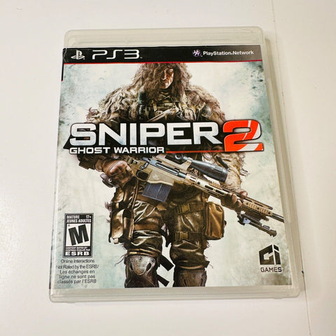 Sniper: Ghost Warrior 2 (Sony PlayStation 3, PS3) CIB, Complete, VG