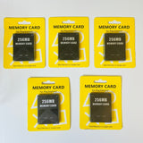 Playstation 2 Memory Card 256MB Save Game Data High Speed For Sony PS2 Brand New