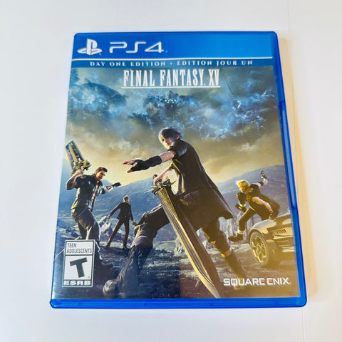 Final Fantasy XV Day One Edition (PS4 Playstation 4), CIB, Complete, VG