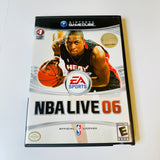 NBA Live 06 (Nintendo GameCube, 2005) CIB, Complete, Disc Surface Is As New!