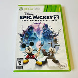 Disney Epic Mickey 2: The Power of Two (Xbox 360) CIB, Complete, Disc Is Mint!