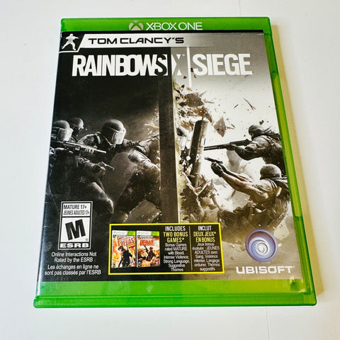 Tom Clancy's Rainbow Six Siege (Microsoft Xbox One, 2015)