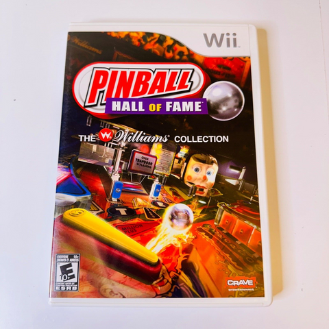 Pinball Hall of Fame: The Williams Collection - Wii CIB, Complete, Disc is Mint