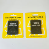 Playstation 2 Memory Card 256MB Save Game Data High Speed For Sony PS2 Brand New