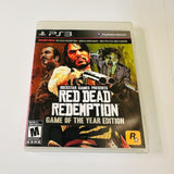 Red Dead Redemption Game of the Year Edition PS3 (PlayStation 3) CIB, VG