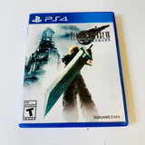 Final Fantasy VII: Remake (PlayStation 4, PS4, 2020) CIB, Complete, VG