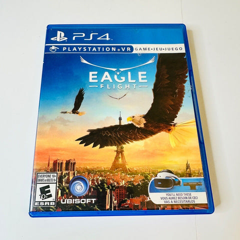 Eagle Flight (PS4, Playstation 4, 2016) Playstation Vr Game, CIB, Complete, VG