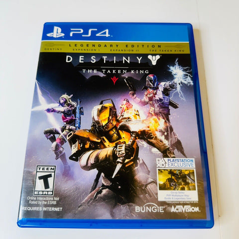 Destiny: The Taken King Legendary Edition (PlayStation 4) PS4, CIB, Complete VG
