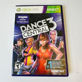 Dance Central 3 (Xbox 360, 2012) CIB, Complete, Disc Surface Is As New!