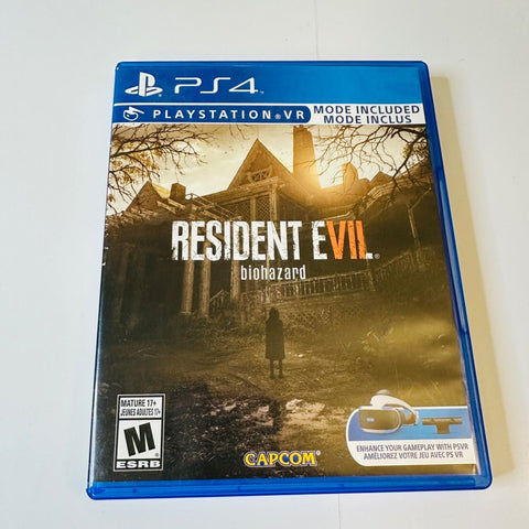 Resident Evil 7 Biohazard (PlayStation 4, 2017) CIB, Complete, VG