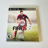 FIFA 15 PS3 (Sony PlayStation 3, 2014) CIB, Complete, VG