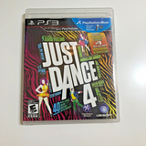 Just Dance 4 (Sony PlayStation 3, 2012) PS3 Complete CIB, VG