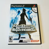Dance Dance Revolution SuperNova 2 (PlayStation 2, PS2) CIB, Complete, Disc Mint