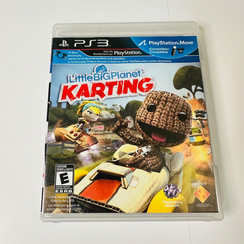 Little Big Planet Karting- 2012 Racing (PlayStation 3, PS3) CIB, Complete, VG