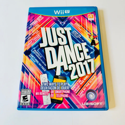 Just Dance 2017 Nintendo Wii U - 2016 - CIB, Complete, VG