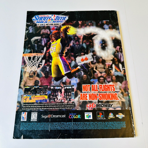 Nintendo Power Vol 127 WWF WrestleMania 2000 w/ Poster & Pokémon Comic + Inserts