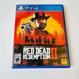 Red Dead Redemption II 2 (Sony PlayStation 4, PS4 2018) VG