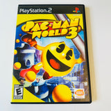 Pac Man World 3 (Sony Playstation 2 PS2) CIB, Complete, Disc Surface Is As New!