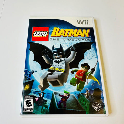 LEGO Batman: The Videogame (Nintendo Wii) CIB, Complete, Disc Surface Is As New