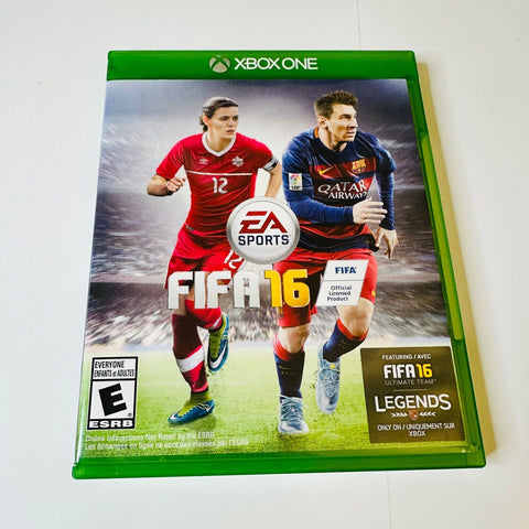 FIFA 16 (Microsoft Xbox One, 2015) CIB, Complete, VG