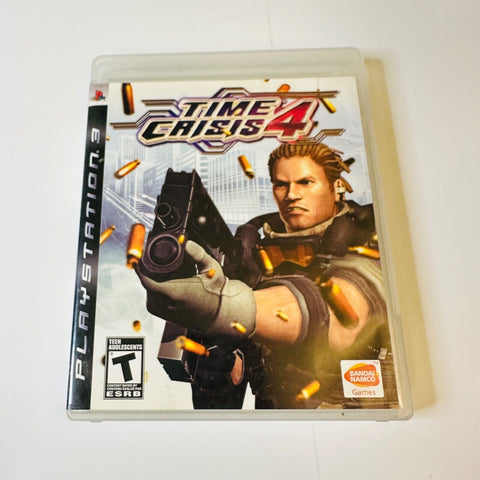 Time Crisis 4 (Sony PlayStation 3, 2007) PS3, CIB, Complete, VG