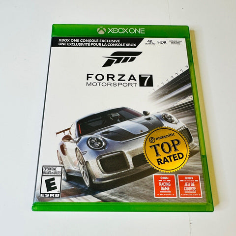Forza Motorsport 7 (Xbox One, 2017) CIB, Complete, VG