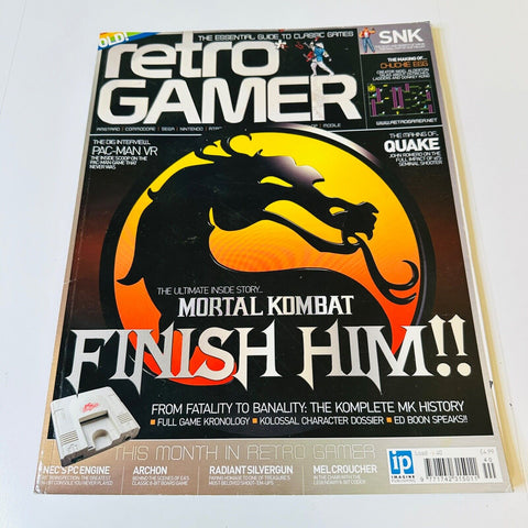 Retro Gamer Magazine Mortal Kombat Finish Him! Load 40