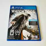 Watch Dogs (Sony PlayStation 4, 2014) CIB, Complete, VG