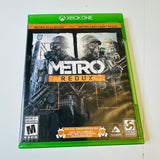 Metro Redux (Microsoft Xbox One, 2014) CIB, Complete, VG