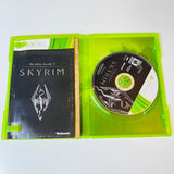 The Elder Scrolls V: Skyrim (Xbox 360) CIB, Map Complete, Disc Surface Is As New