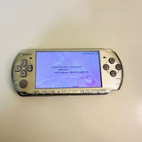 Sony PSP 3001 Mystic Silver Handheld System Console with Brand New Battery.