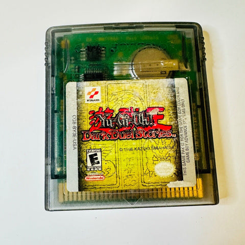 Yu-Gi-Oh Dark Duel Stories (Nintendo Game Boy Color, 2002) GB GBA GBC, Cartridge
