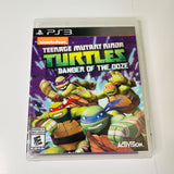 Teenage Mutant Ninja Turtles: Danger of the Ooze (PlayStation 3, PS3) CIB, VG