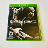 Mortal Kombat X (Microsoft Xbox One, 2015) CIB, Complete, VG