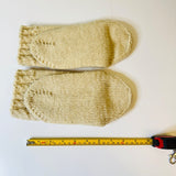 Hand Knit 100% Pure Sheep Wool Socks, Knit in Zlatibor Serbia, Ships from Canada