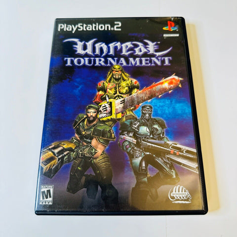 Unreal Tournament (PlayStation 2, PS2) CIB, Complete, Disc Surface Is As New!