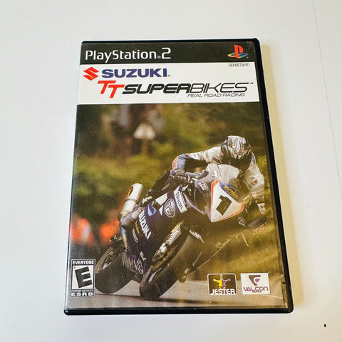 Suzuki TT Superbikes Real Road Racing ( PlayStation 2, PS2) Complete, Disc Mint!