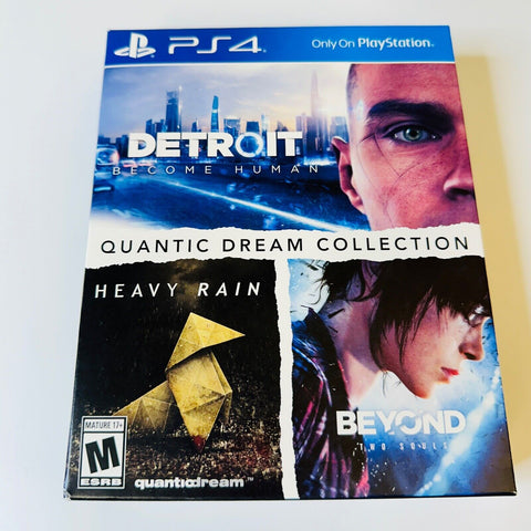 Quantic Dream Collection Detroit Heavy Rain Beyond (PlayStation 4) PS4, CIB, VG